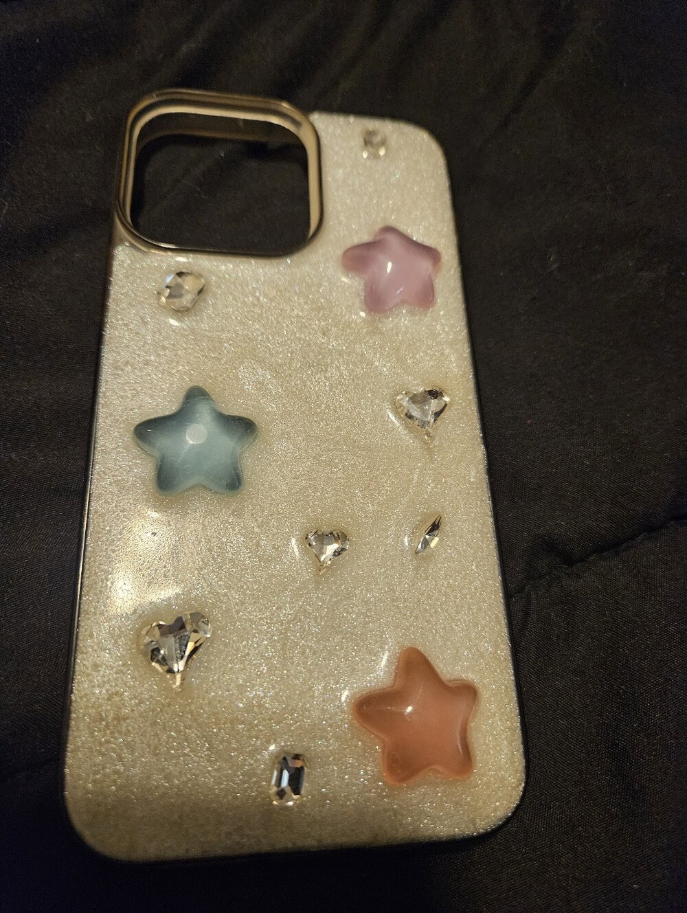 Crystals and Stars Iphone Phone Case